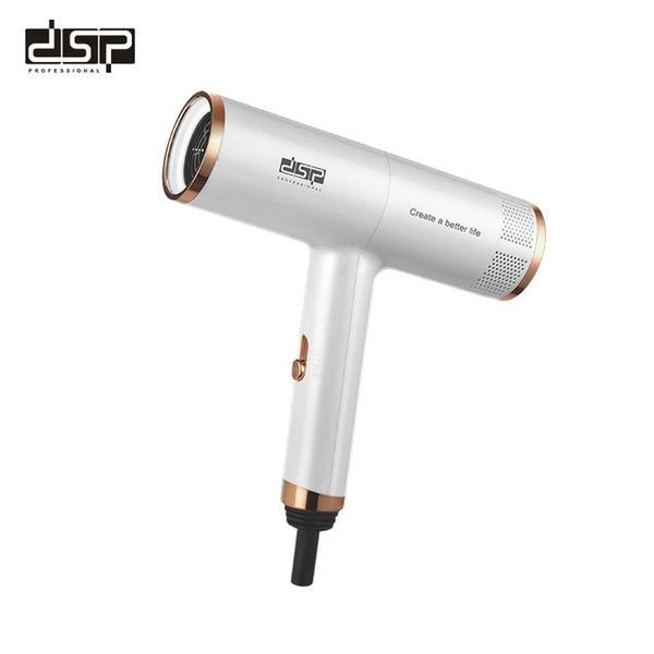 Мощный фен для укладки волос DSP 30253 Белый DSP053/2 фото