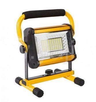 Прожектор ліхтар світлодіодний LED W808 від мережі та від акумуляторних батарей 100Вт LEDW808 фото
