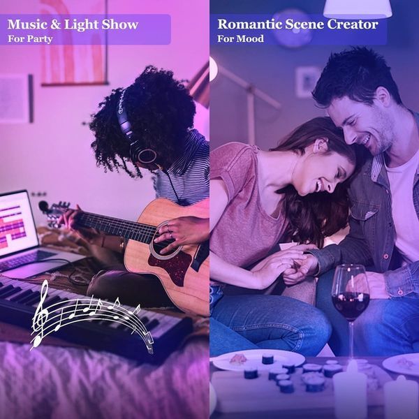 Умная лампочка Tuya Smart LED WiFi Смарт Лампа E27 RGB Color 2700K-6500K 9W sp10010 фото