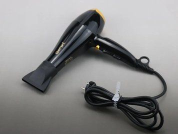 Професійний фен для волосся класичний Gemei GM-1763 Pro 2400W Потужний фен для сушіння та укладання 2051763 фото