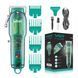 Профессиональная машинка для стрижки VGR Professional Clipper Transparent Green V-660 VEN660 фото 6