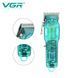 Профессиональная машинка для стрижки VGR Professional Clipper Transparent Green V-660 VEN660 фото 3