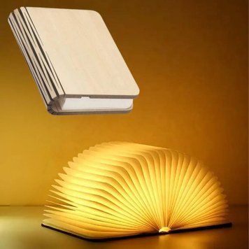 Світильник-книга, нічник книжка VHG Foldable Book Lamp Brown 5052231 фото